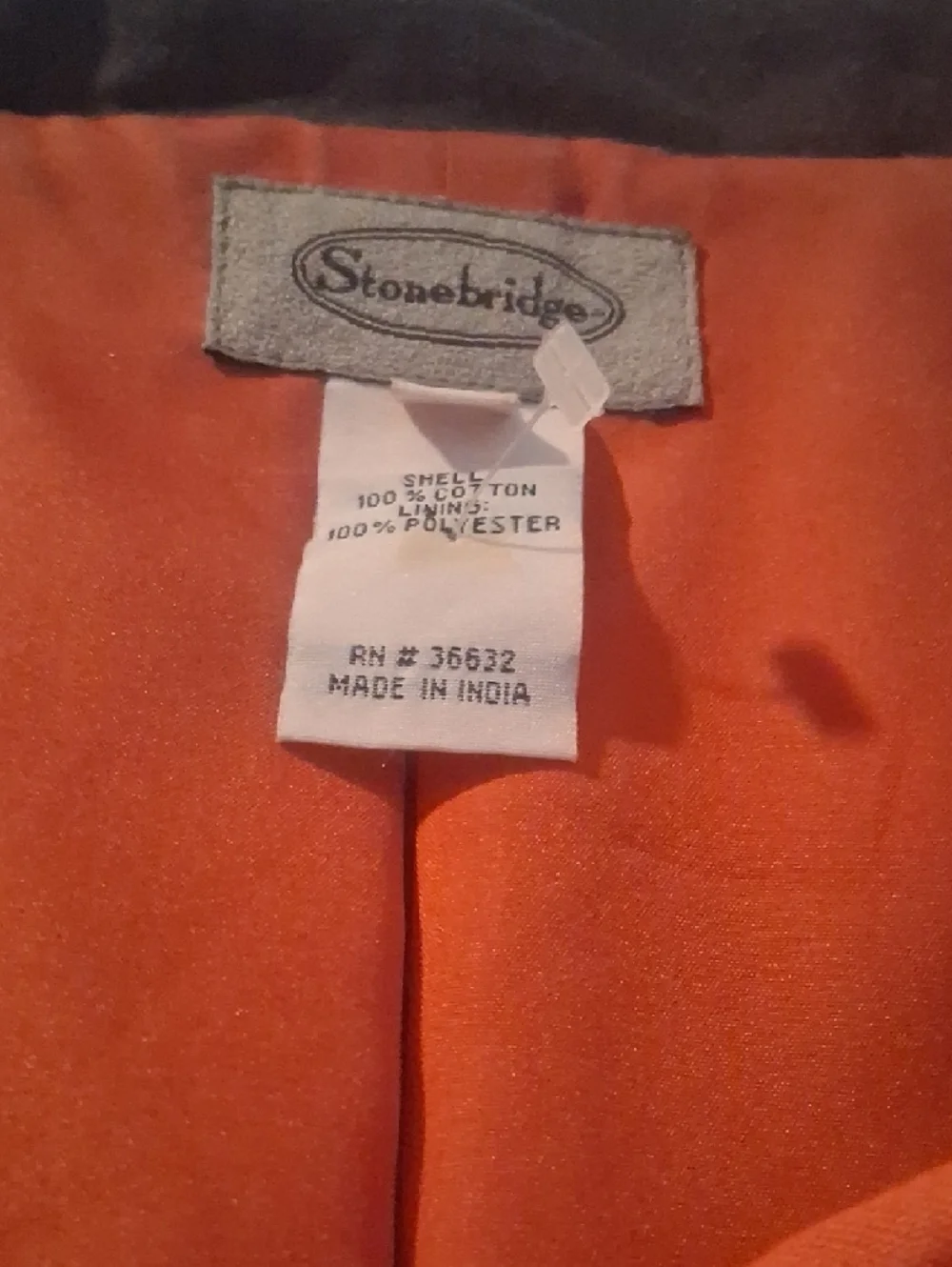 Vintage Stonebridge Boho Tribal Graphic Jacket | Plus 2X - Picture 4 of 7